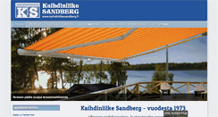 Desktop Screenshot of kaihdinliikesandberg.fi